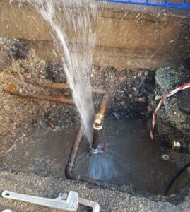 InDepth Water Management Water Pipe Leak